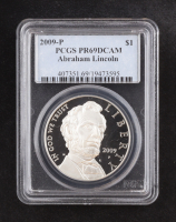 2009-P Abraham Lincoln Commemorative Proof Silver $1 Dollar (PCGS PR69DCAM) at PristineAuction.com