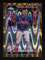 J.P. Martinez 2024 Topps Chrome Gold Raywave Refractor #294 RC #40/50 at PristineAuction.com