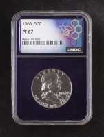 1963 Proof Franklin Silver 50C Half Dollar (NGC PF67) at PristineAuction.com