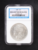 1889 Morgan Silver $1 Dollar (NGC BRILLIANT UNCIRCULATED) at PristineAuction.com