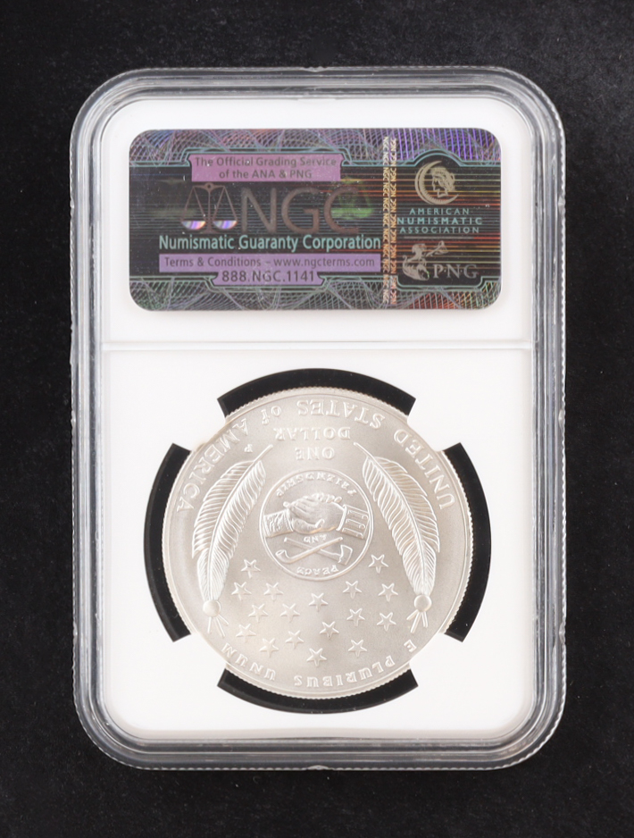 2004-P Lewis & Clark Bicentennial Silver $1 Dollar (NGC MS69) at PristineAuction.com 2004-P Lewis & Clark Bicentennial Silver $1 Dollar (NGC MS69) at PristineAuction.com