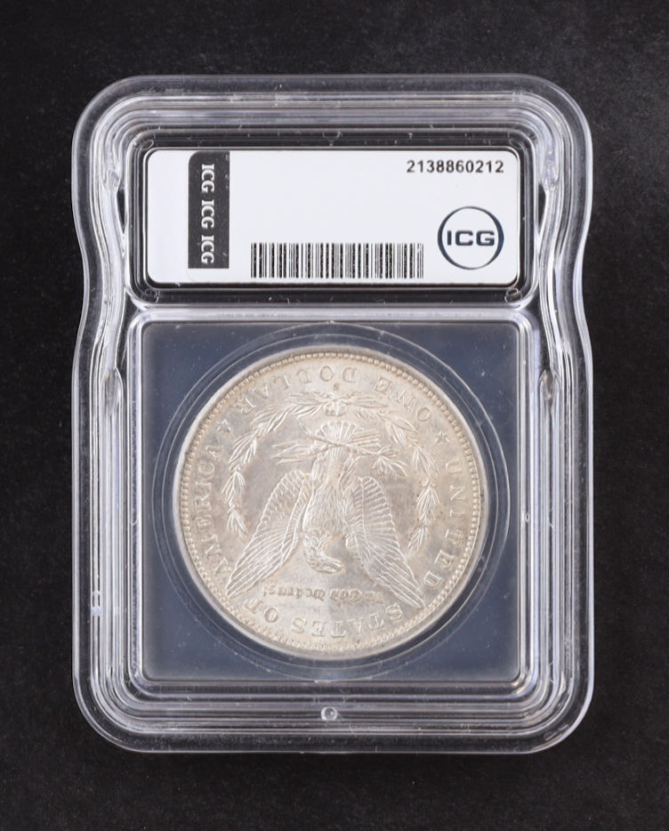1882-S Morgan Silver $1 Dollar (ICG MS63) at PristineAuction.com 1882-S Morgan Silver $1 Dollar (ICG MS63) at PristineAuction.com