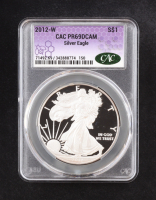 2012-W Proof American Silver Eagle (CACG PR69DCAM) at PristineAuction.com
