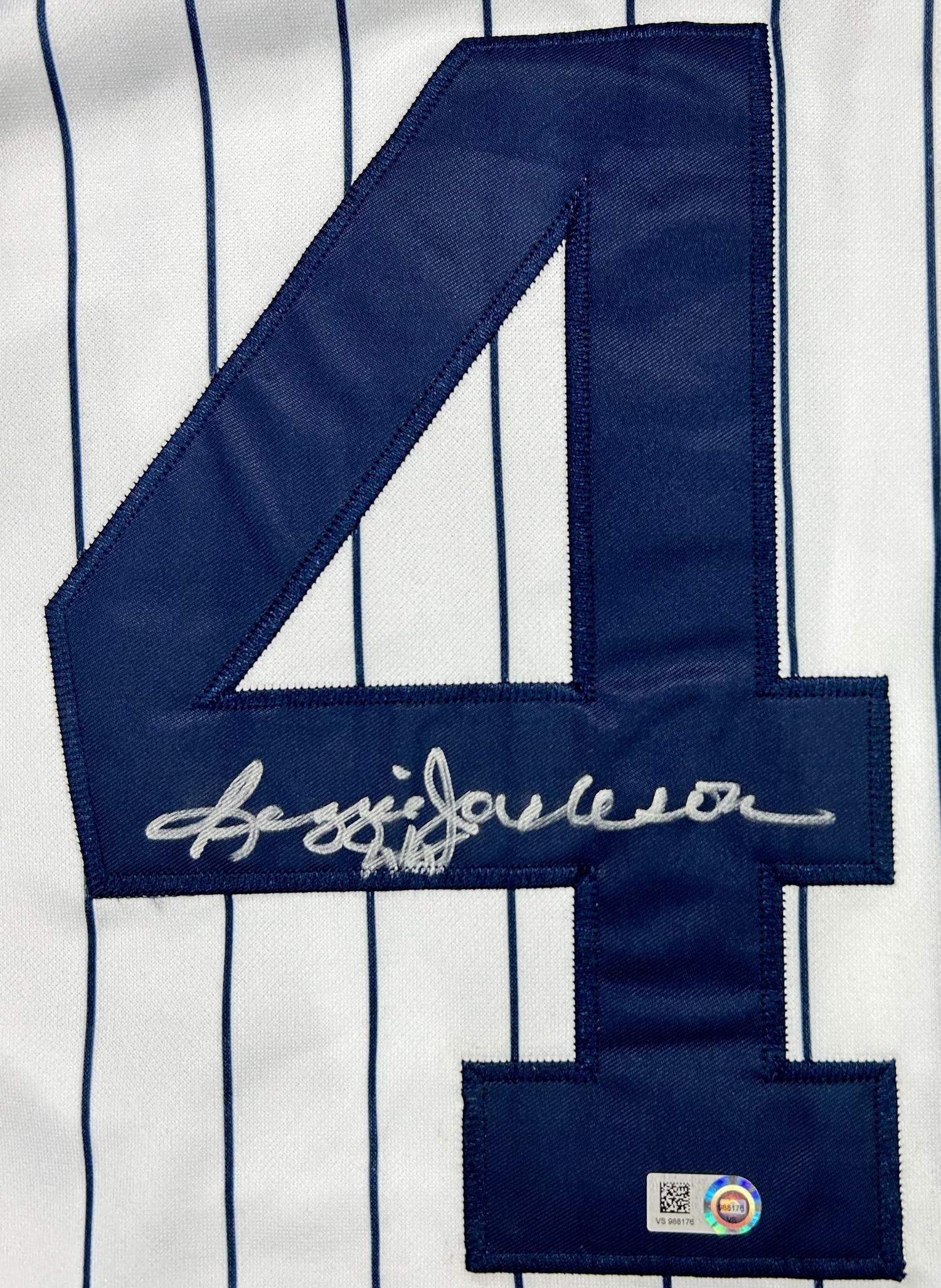 Reggie Jackson Signed Yankees Majestic Authentic Jersey with 1977 World Series Patch Inscribed "Mr October" (MLB) at PristineAuction.com Reggie Jackson Signed Yankees Majestic Authentic Jersey with 1977 World Series Patch Inscribed "Mr October" (MLB) at PristineAuction.com