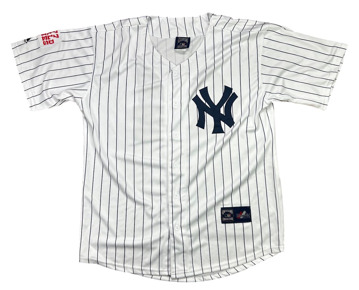Reggie Jackson Signed Yankees Majestic Authentic Jersey with 1977 World Series Patch Inscribed "Mr October" (MLB) at PristineAuction.com Reggie Jackson Signed Yankees Majestic Authentic Jersey with 1977 World Series Patch Inscribed "Mr October" (MLB) at PristineAuction.com