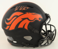 Wes Welker Signed Broncos Full-Size Authentic On-Field Eclipse Alternate Speed Helmet (JSA) at PristineAuction.com