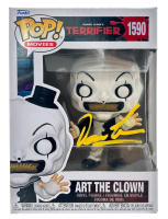 Damien Leone Signed "Terrifier" #1590 Art The Clown Funko Pop! Vinyl Figure (JSA) at PristineAuction.com