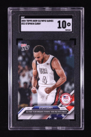 Stephen Curry 2024 Topps Now Olympic Games #22 (SGC 10) at PristineAuction.com