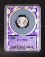 1944 Mercury Silver Dime (PCGS MS63) at PristineAuction.com