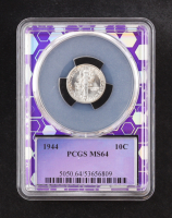 1944 Mercury Silver Dime (PCGS MS64) at PristineAuction.com