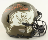 Warren Sapp Signed Buccaneers Full-Size Authentic On-Field Salute to Service Alternate Speed Helmet Inscribed "HOF 13" "QB Killa" & "SB XXXVII Champs!" (Beckett & Prova) at PristineAuction.com