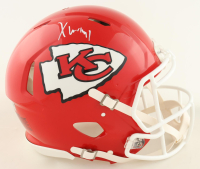 Xavier Worthy Signed Chiefs Full-Size Authentic On-Field Speed Helmet (Fanatics) at PristineAuction.com