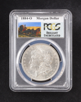 1884-O Morgan Silver $1 Dollar (PCGS BRILLIANT UNCIRCULATED) at PristineAuction.com