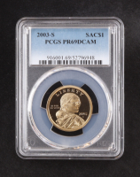 2003-S Sacagawea $1 Dollar Proof (PCGS PR69DCAM) at PristineAuction.com