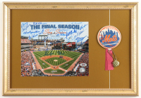 Mets Custom Framed Photo Display Team-Signed by (18) with Bobby Bonilla, Jerry Koosman, Ed Yost, Nolan Ryan Inscribed "'69 Miracle Mets" (PSA) at PristineAuction.com
