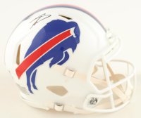 Stefon Diggs Signed Bills Full-Size Authentic On-Field Speed Helmet (Beckett) at PristineAuction.com