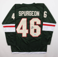 Jared Spurgeon Signed Jersey (Beckett) at PristineAuction.com