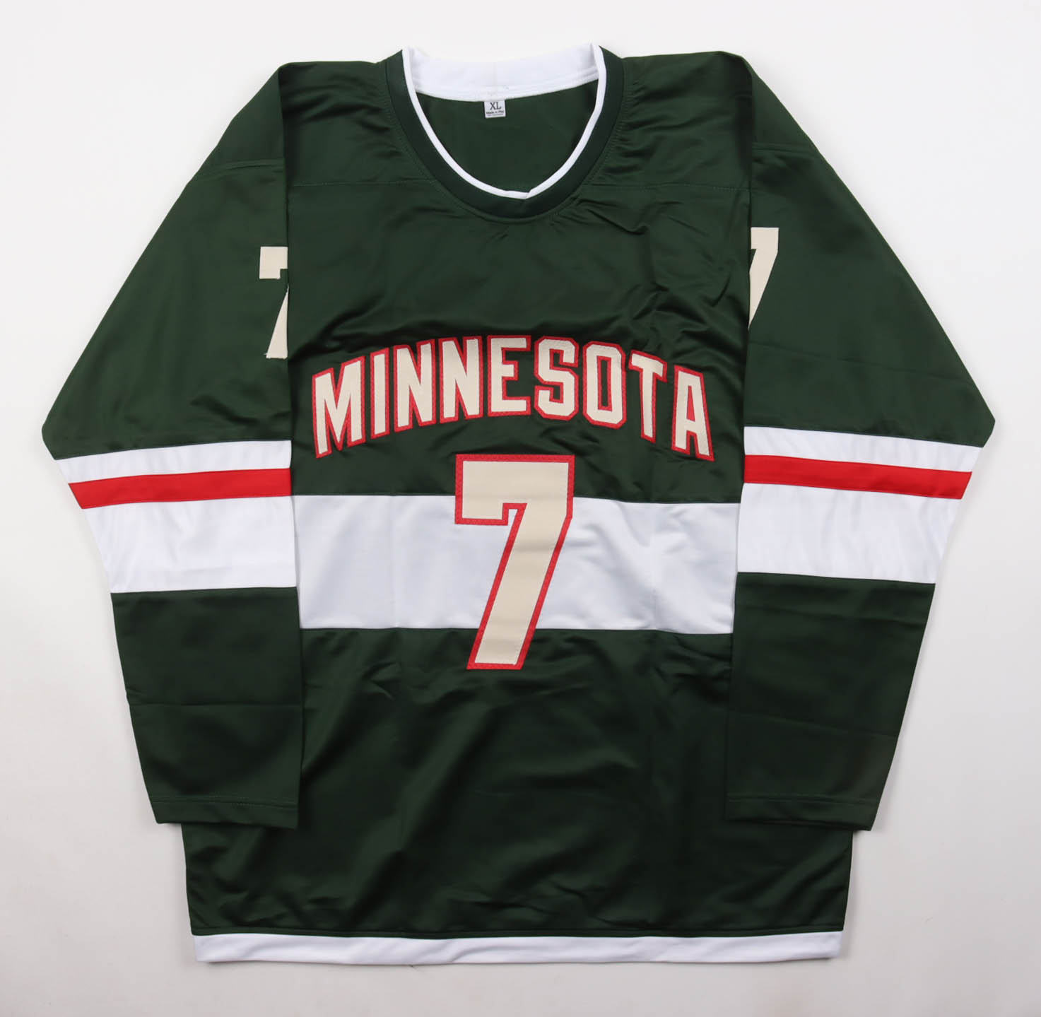 Brock Faber Signed Jersey (Beckett) at PristineAuction.com Brock Faber Signed Jersey (Beckett) at PristineAuction.com