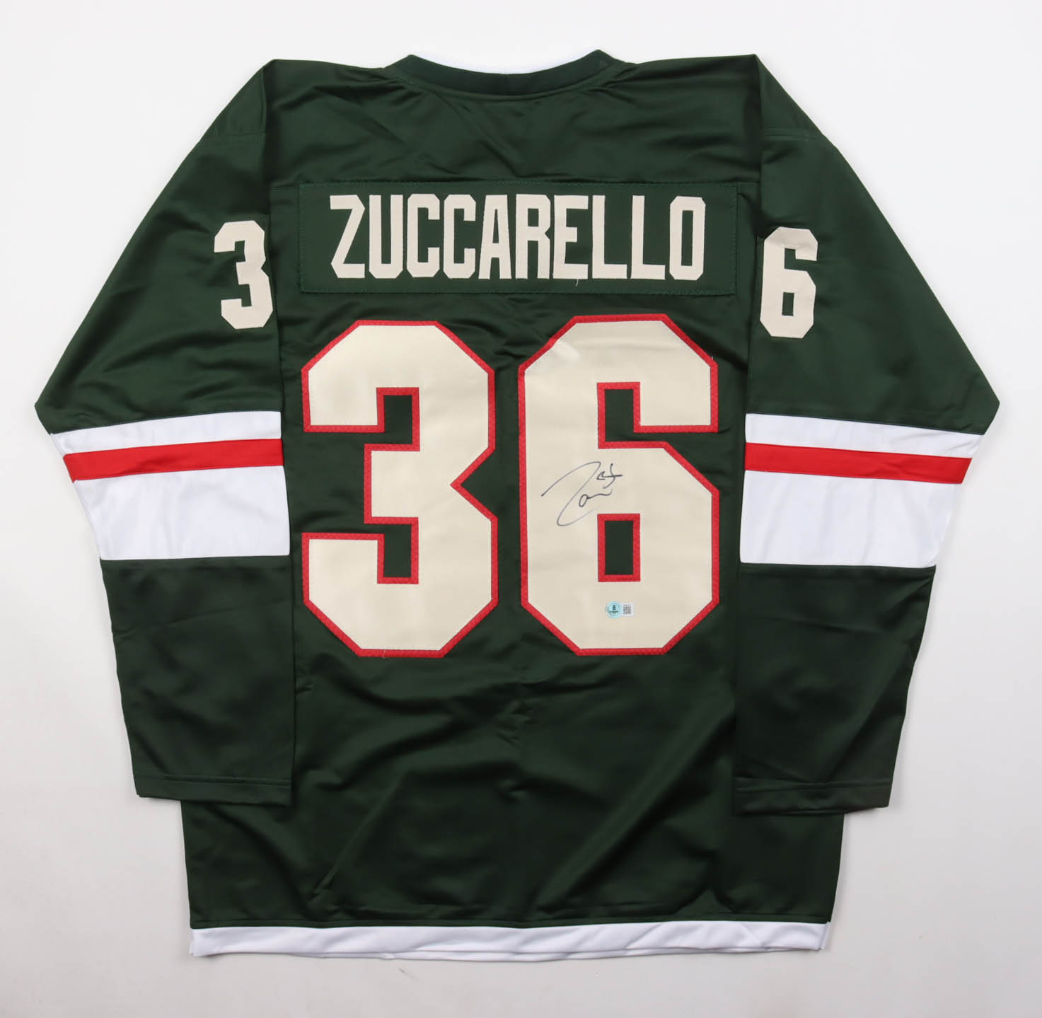 Mats Zuccarello Signed Jersey (Beckett) at PristineAuction.com Mats Zuccarello Signed Jersey (Beckett) at PristineAuction.com