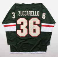 Mats Zuccarello Signed Jersey (Beckett) at PristineAuction.com