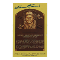 Harmon Killebrew Signed Hall Of Fame Plaque Postcard (JSA) at PristineAuction.com