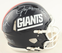 Harry Carson, Phil Simms & Lawrence Taylor Signed Giants Full-Size Authentic On-Field Speed Helmet (Beckett) at PristineAuction.com