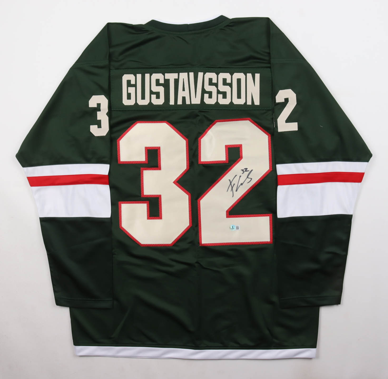 Filip Gustavsson Signed Jersey (Beckett) at PristineAuction.com Filip Gustavsson Signed Jersey (Beckett) at PristineAuction.com