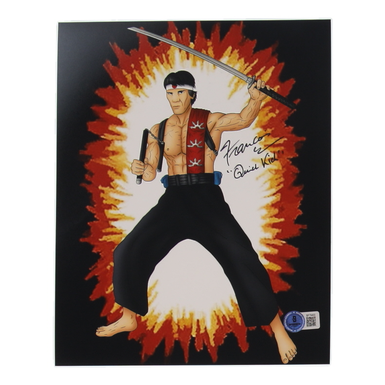 Francois Chau Signed "G.I. Joe" 8x10 Photo Inscribed "Quick Kid" (Beckett) at PristineAuction.com Francois Chau Signed "G.I. Joe" 8x10 Photo Inscribed "Quick Kid" (Beckett) at PristineAuction.com