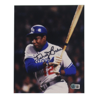 Dusty Baker Signed Dodgers 8x10 Photo (Beckett) at PristineAuction.com