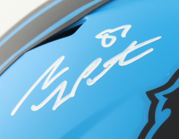 Sam LaPorta Signed Lions Full-Size Authentic On-Field Rave Alternate Speed Helmet (Beckett) at PristineAuction.com Sam LaPorta Signed Lions Full-Size Authentic On-Field Rave Alternate Speed Helmet (Beckett) at PristineAuction.com