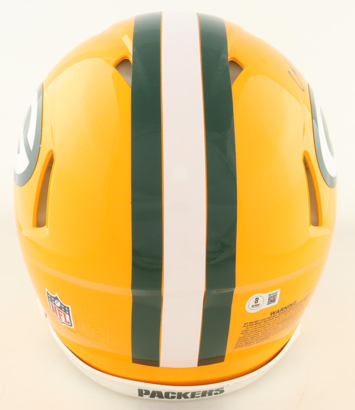 Matthew Golden Signed Packers Full-Size Authentic On-Field Speed Helmet (Beckett) at PristineAuction.com Matthew Golden Signed Packers Full-Size Authentic On-Field Speed Helmet (Beckett) at PristineAuction.com