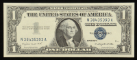 1957-A United States $1 One Dollar Silver Certificate - Blue Seal at PristineAuction.com