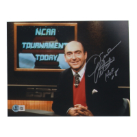 Dick Vitale Signed 8x10 Photo Inscribed "HOF 08" (Beckett) at PristineAuction.com