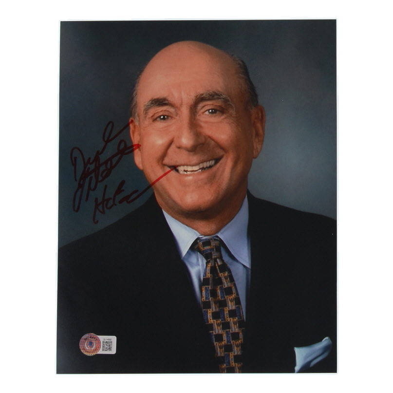 Dick Vitale Signed 8x10 Photo Inscribed "HOF 08" (Beckett) at PristineAuction.com Dick Vitale Signed 8x10 Photo Inscribed "HOF 08" (Beckett) at PristineAuction.com