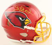 Kurt Warner Signed Cardinals Authentic On-Field Full-Size Flash Alternate Speed Mini Helmet (Beckett) at PristineAuction.com