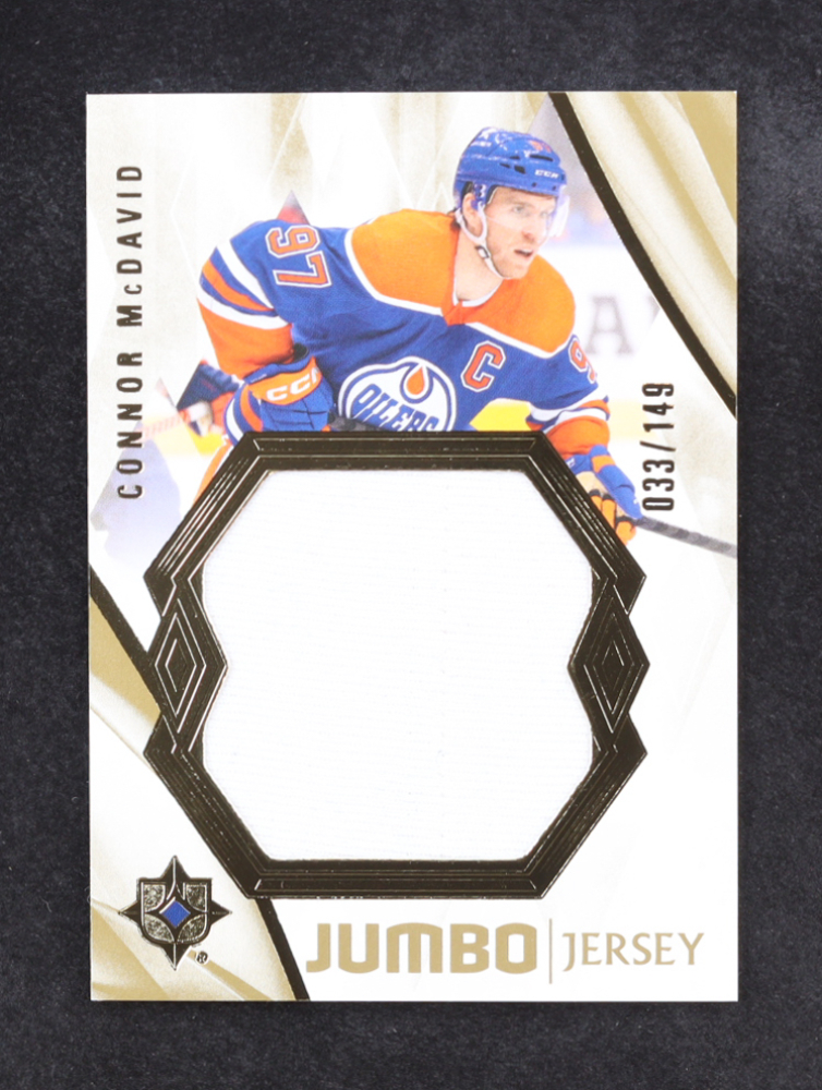 Connor McDavid 2023-24 Ultimate Collection Jumbo Jerseys #1 #033/149