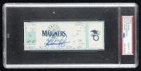 Nolan Ryan Signed 1993 Original Last Game Ticket (PSA Auto 10) at PristineAuction.com