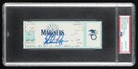 Nolan Ryan Signed 1993 Original Last Game Ticket (PSA Auto 10) at PristineAuction.com