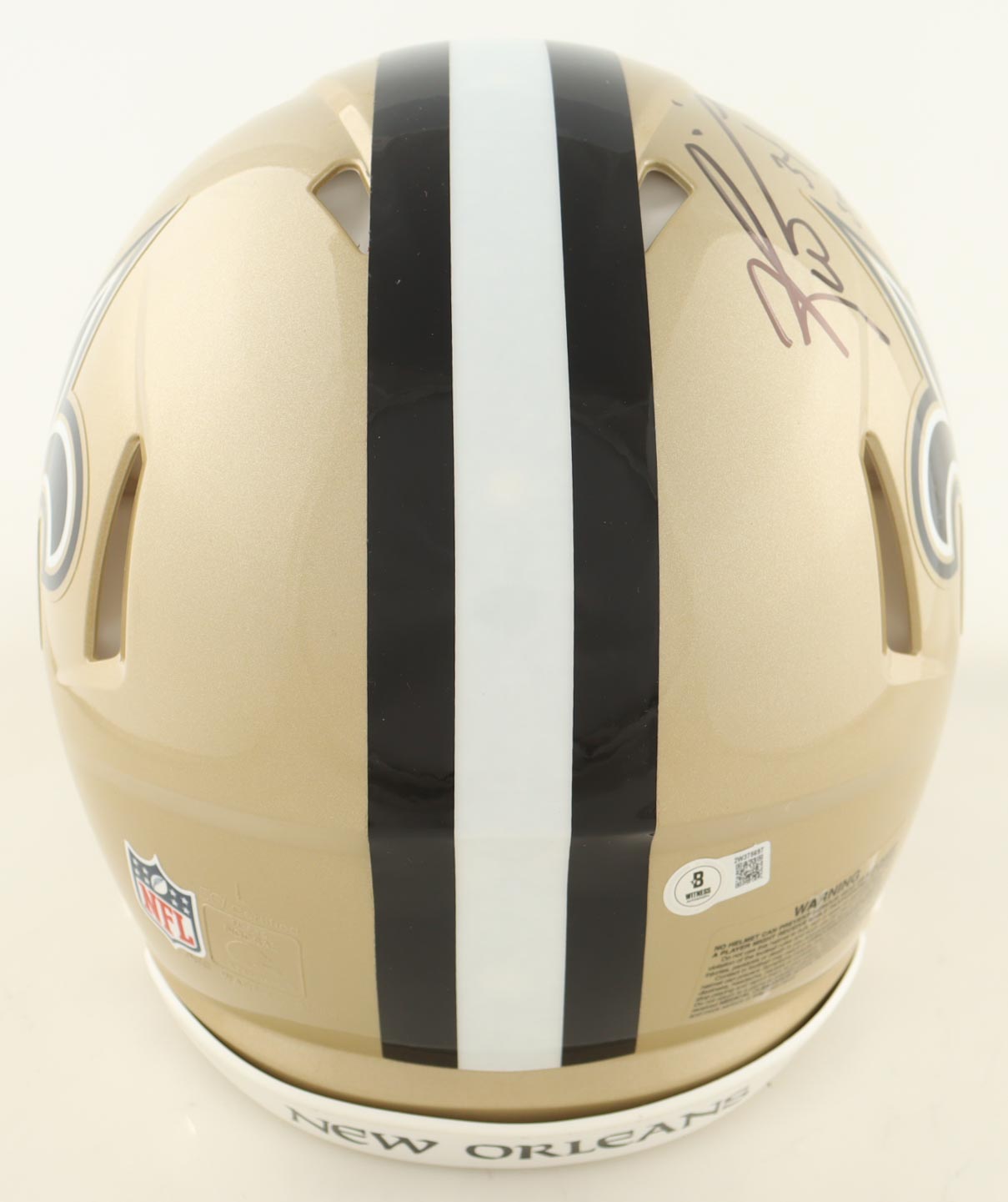 Ricky Williams Signed Saints Full-Size Authentic On-Field Speed Helmet Inscribed "Smoke Weed Everyday!" (Beckett) at PristineAuction.com Ricky Williams Signed Saints Full-Size Authentic On-Field Speed Helmet Inscribed "Smoke Weed Everyday!" (Beckett) at PristineAuction.com