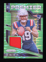 Joe Milton III 2024 Panini Prizm Premier Jerseys Neon Green Pulsar #11 RC at PristineAuction.com