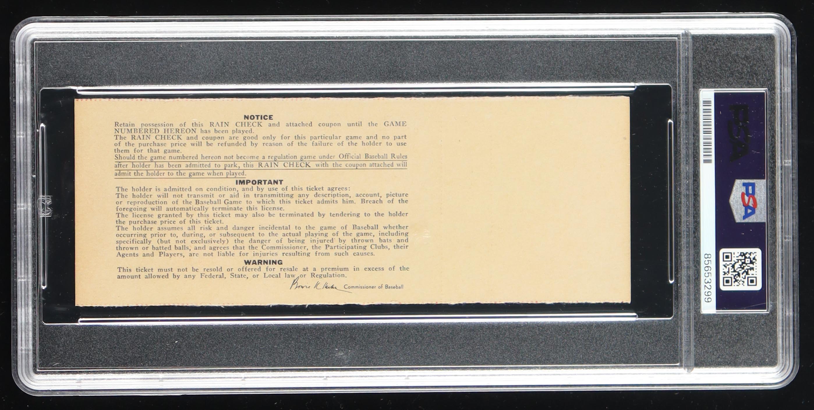 Nolan Ryan Signed 1969 World Series Game Ticket (PSA Auto 10) at PristineAuction.com Nolan Ryan Signed 1969 World Series Game Ticket (PSA Auto 10) at PristineAuction.com