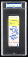 Reggie Jackson Signed 1978 World Series Ticket (PSA Auto 10) at PristineAuction.com