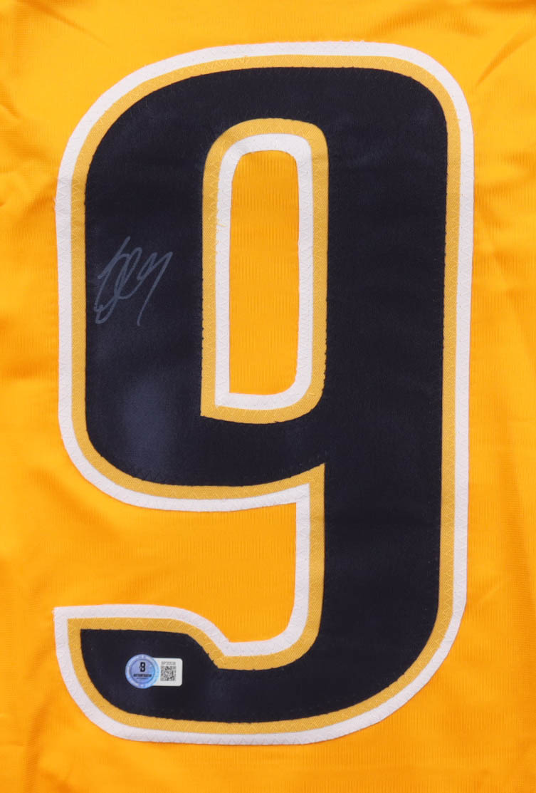 Filip Forsberg Signed Jersey (Beckett) at PristineAuction.com Filip Forsberg Signed Jersey (Beckett) at PristineAuction.com