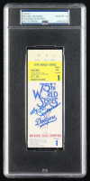 Reggie Jackson Signed 1978 World Series Ticket (PSA Auto 10) at PristineAuction.com