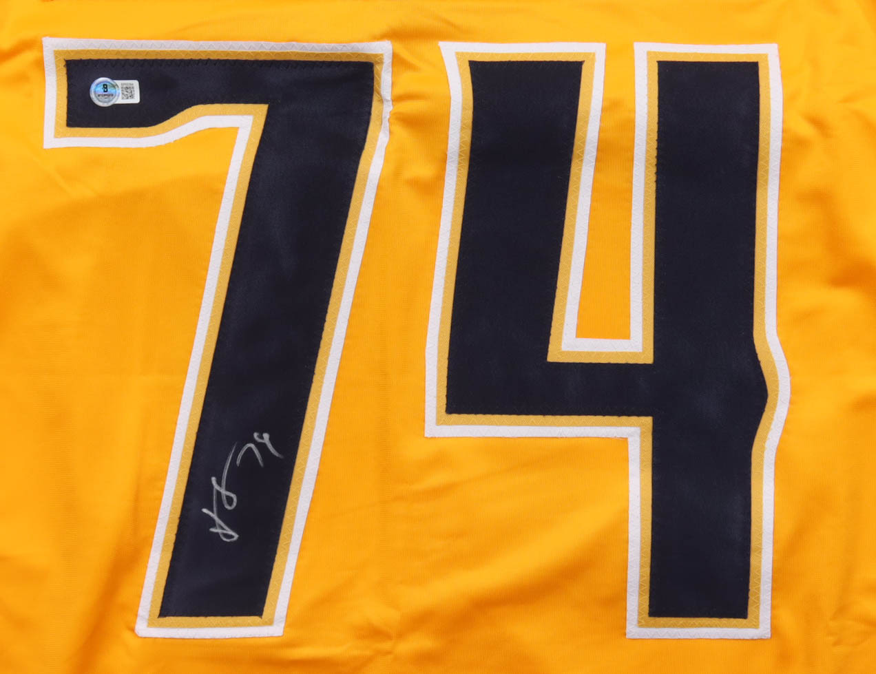 Juuse Saros Signed Jersey (Beckett) at PristineAuction.com Juuse Saros Signed Jersey (Beckett) at PristineAuction.com
