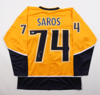 Juuse Saros Signed Jersey (Beckett) at PristineAuction.com