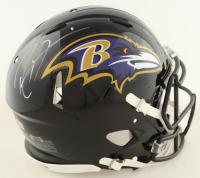 Ray Lewis Signed Ravens Full-Size Authentic On-Field Speed Helmet (Beckett) at PristineAuction.com