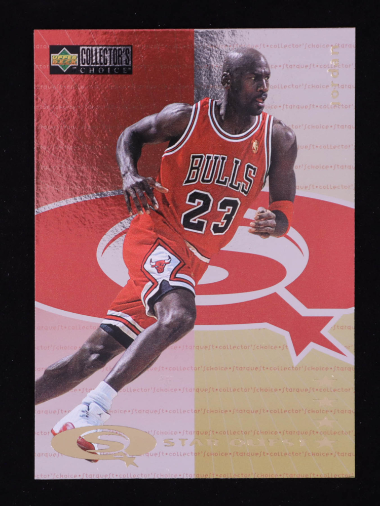 Michael Jordan 1997-98 Collector's Choice StarQuest #83