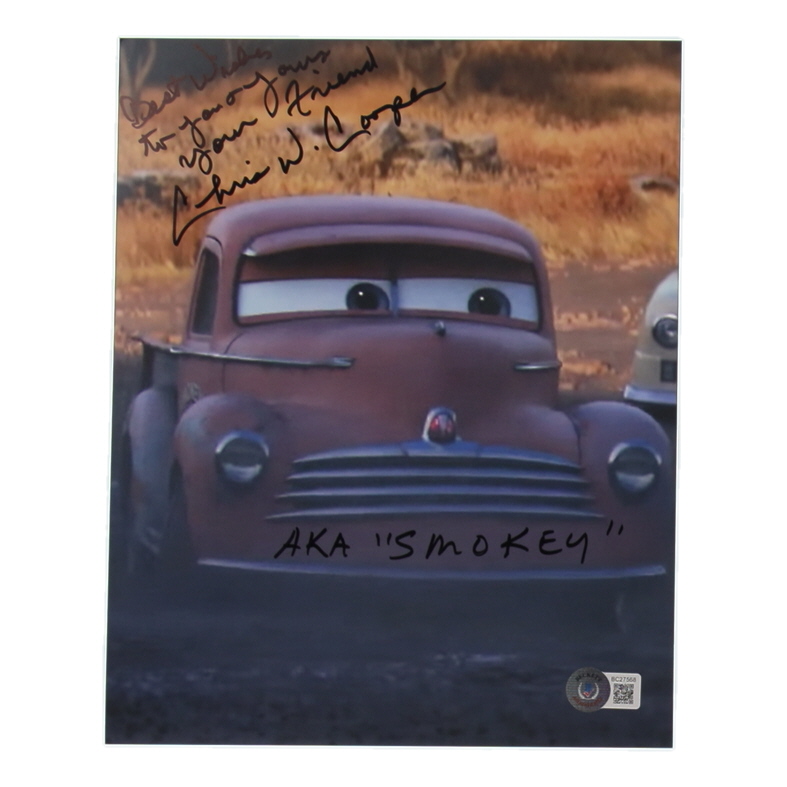 Chris Cooper Signed "Cars 3" 8x10 Photo Inscribed "Best Wishes to You and Your Friends" & "AKA Smokey" (Beckett) at PristineAuction.com Chris Cooper Signed "Cars 3" 8x10 Photo Inscribed "Best Wishes to You and Your Friends" & "AKA Smokey" (Beckett) at PristineAuction.com