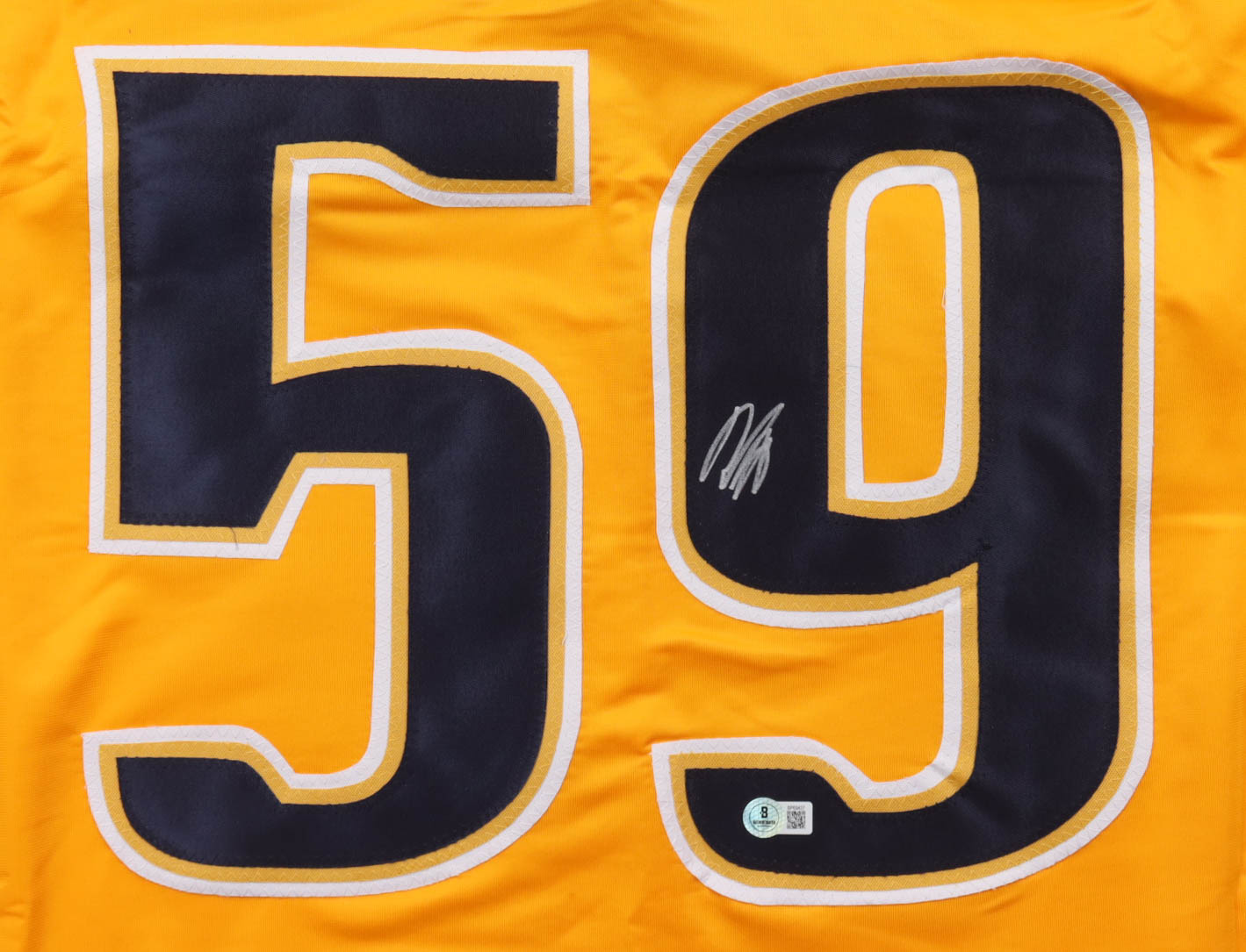 Roman Josi Signed Jersey (Beckett) at PristineAuction.com Roman Josi Signed Jersey (Beckett) at PristineAuction.com